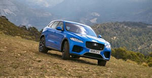 Jaguar f Pace 2017 черный